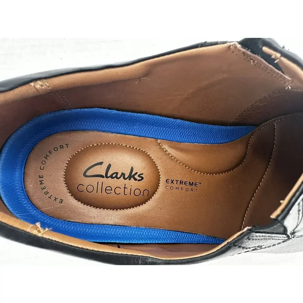 Clark’s Mens Whiddon Step Loafer Sz 11.5 W Black Amputee Single Shoe Right